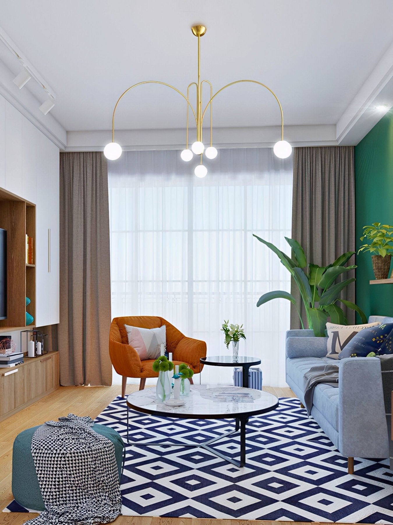 FOUNT Chandelier - Zeenova