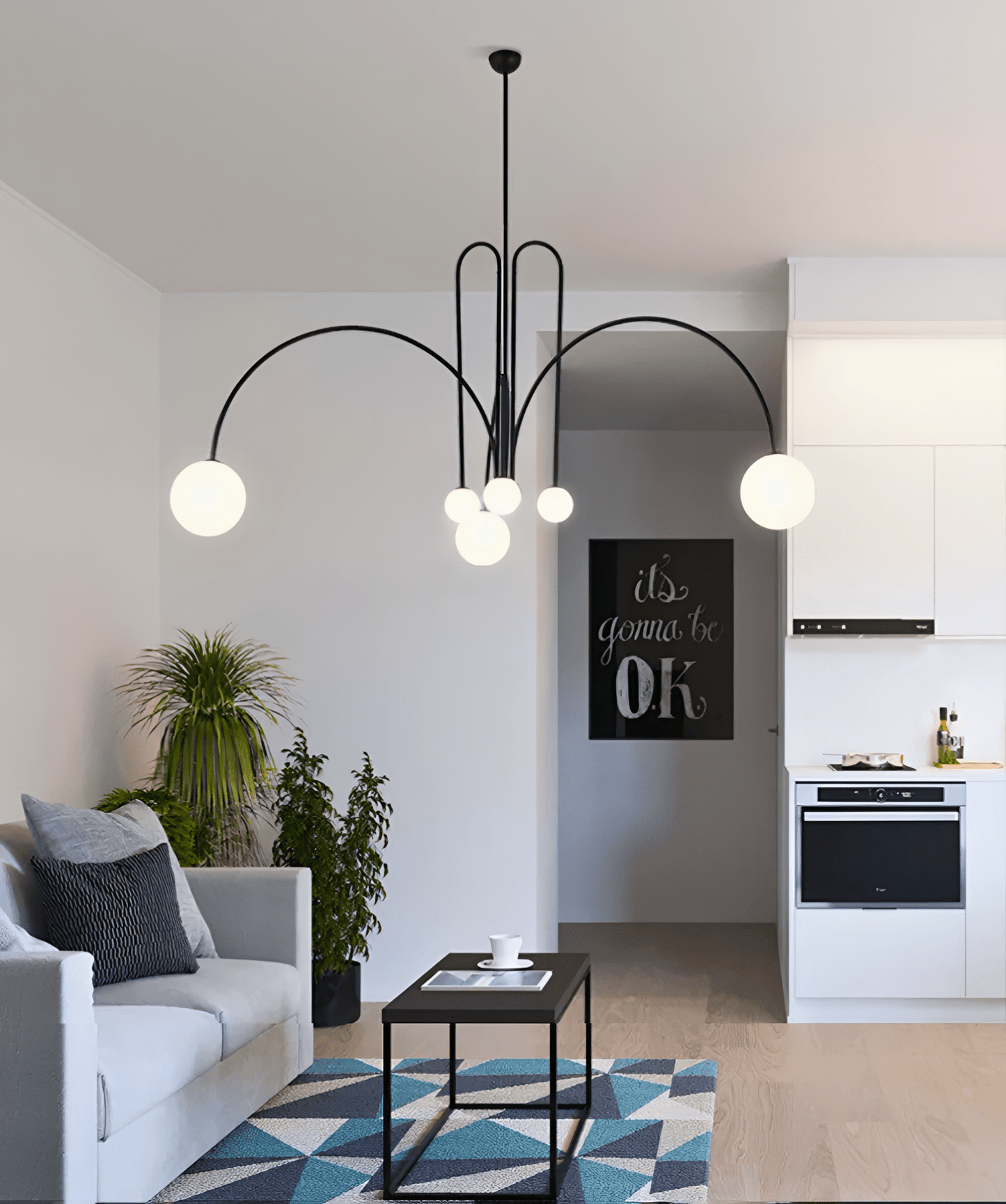 FOUNT Chandelier - Zeenova