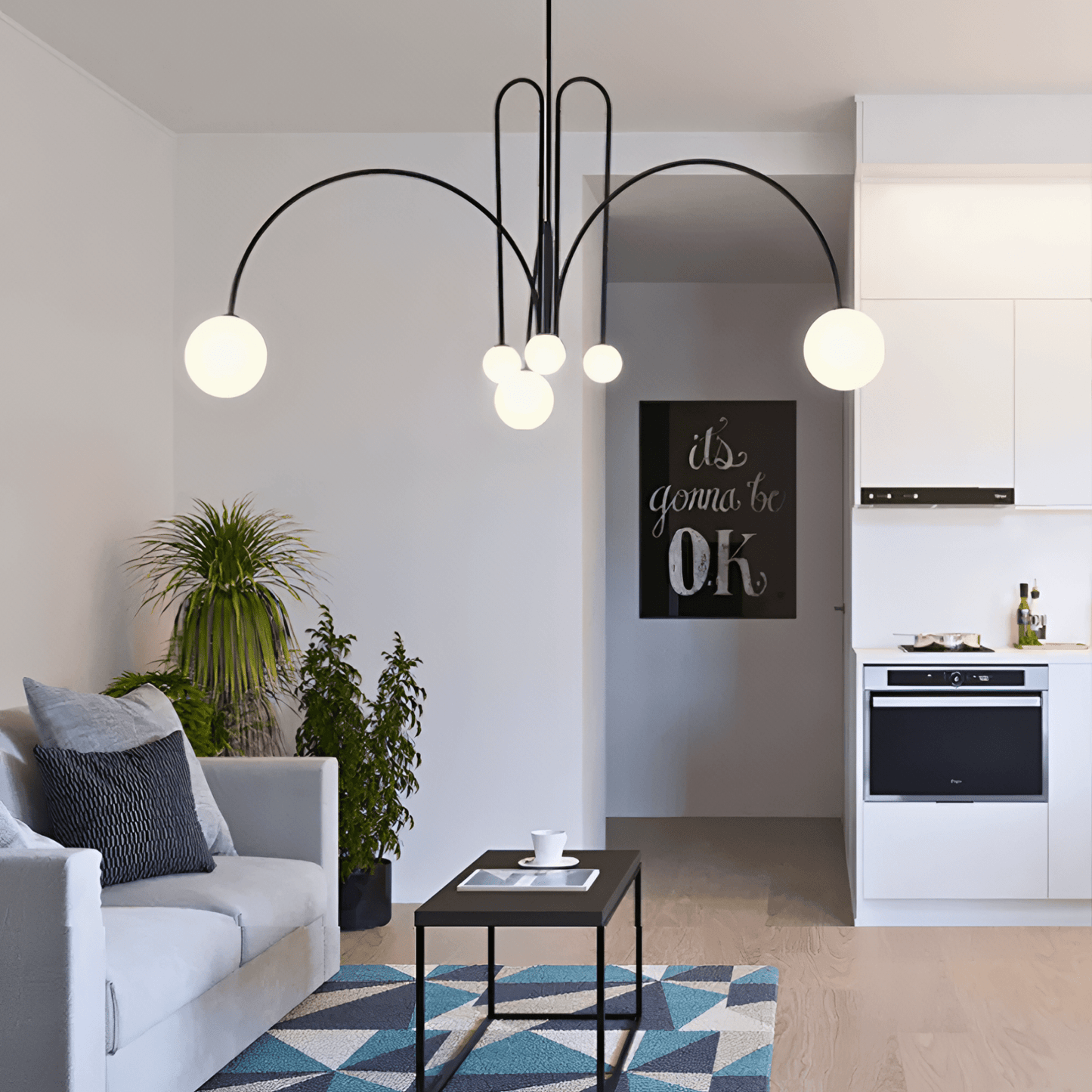 FOUNT Chandelier - Zeenova