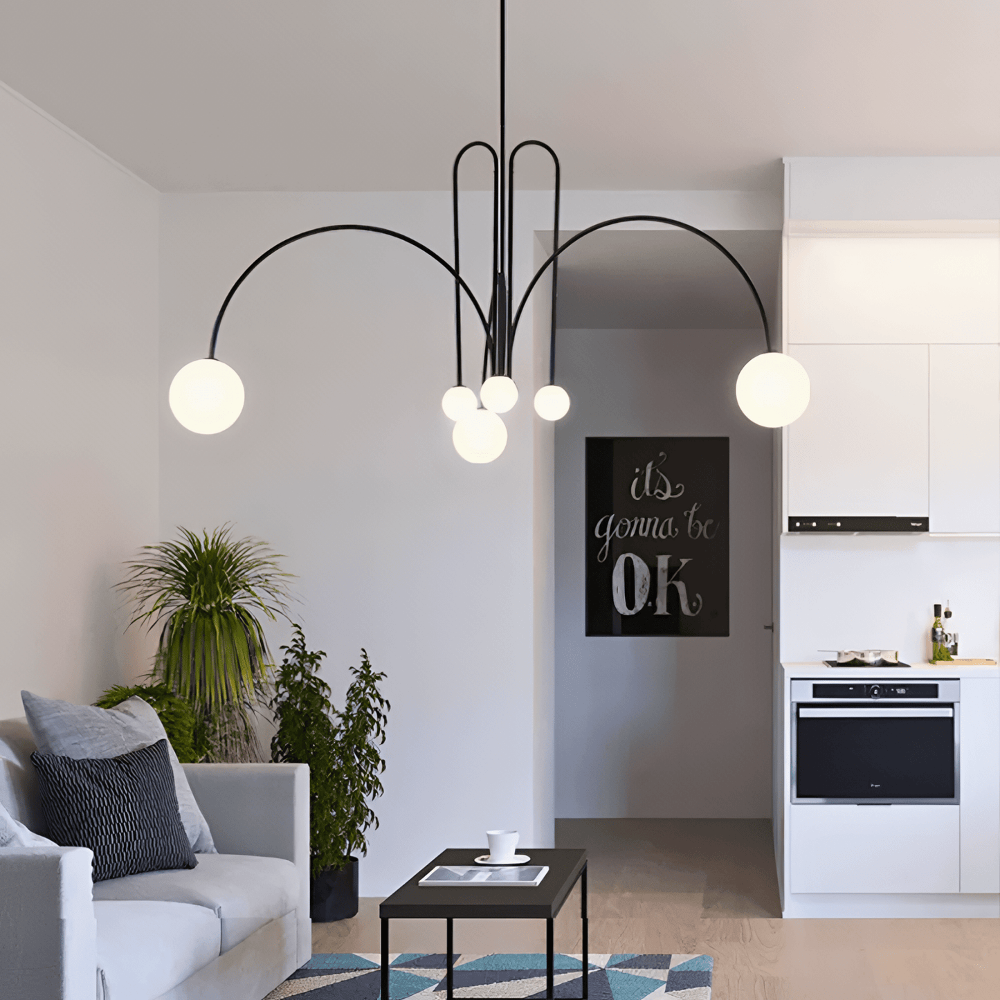 FOUNT Chandelier - Zeenova