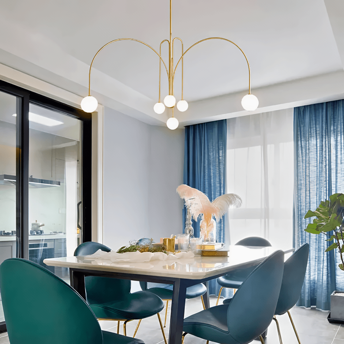 FOUNT Chandelier - Zeenova