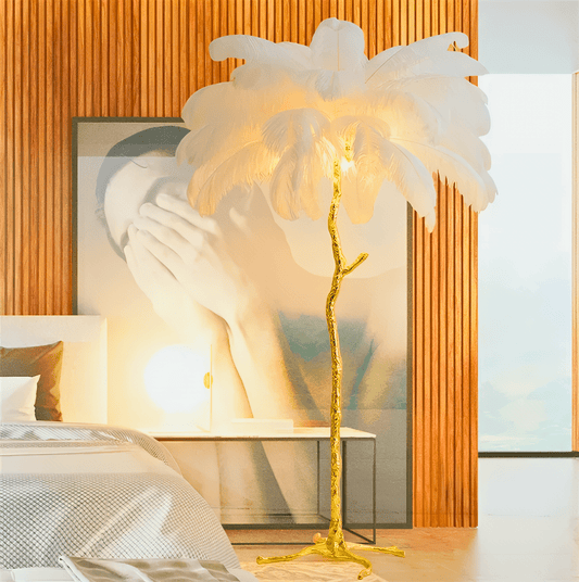 ELYSIAN FEATHER LAMP - Zeenova