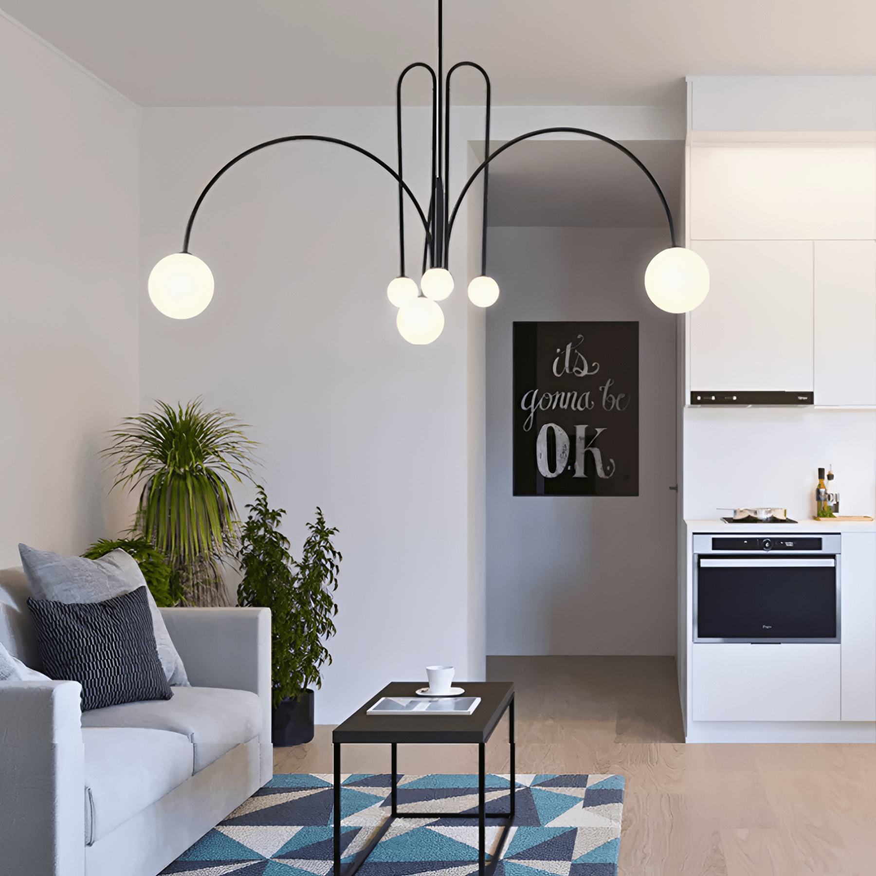 FOUNT Chandelier - Zeenova
