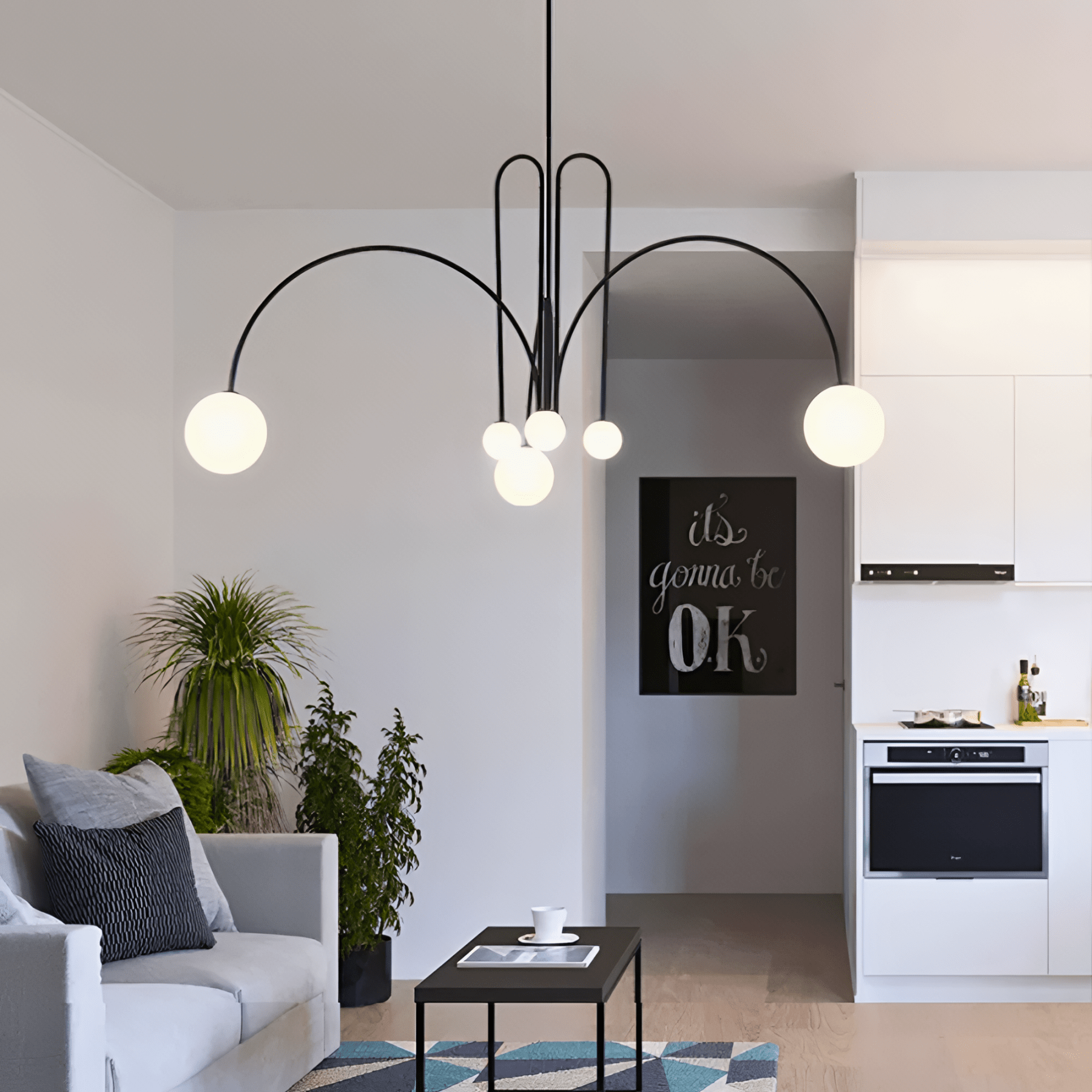 FOUNT Chandelier - Zeenova