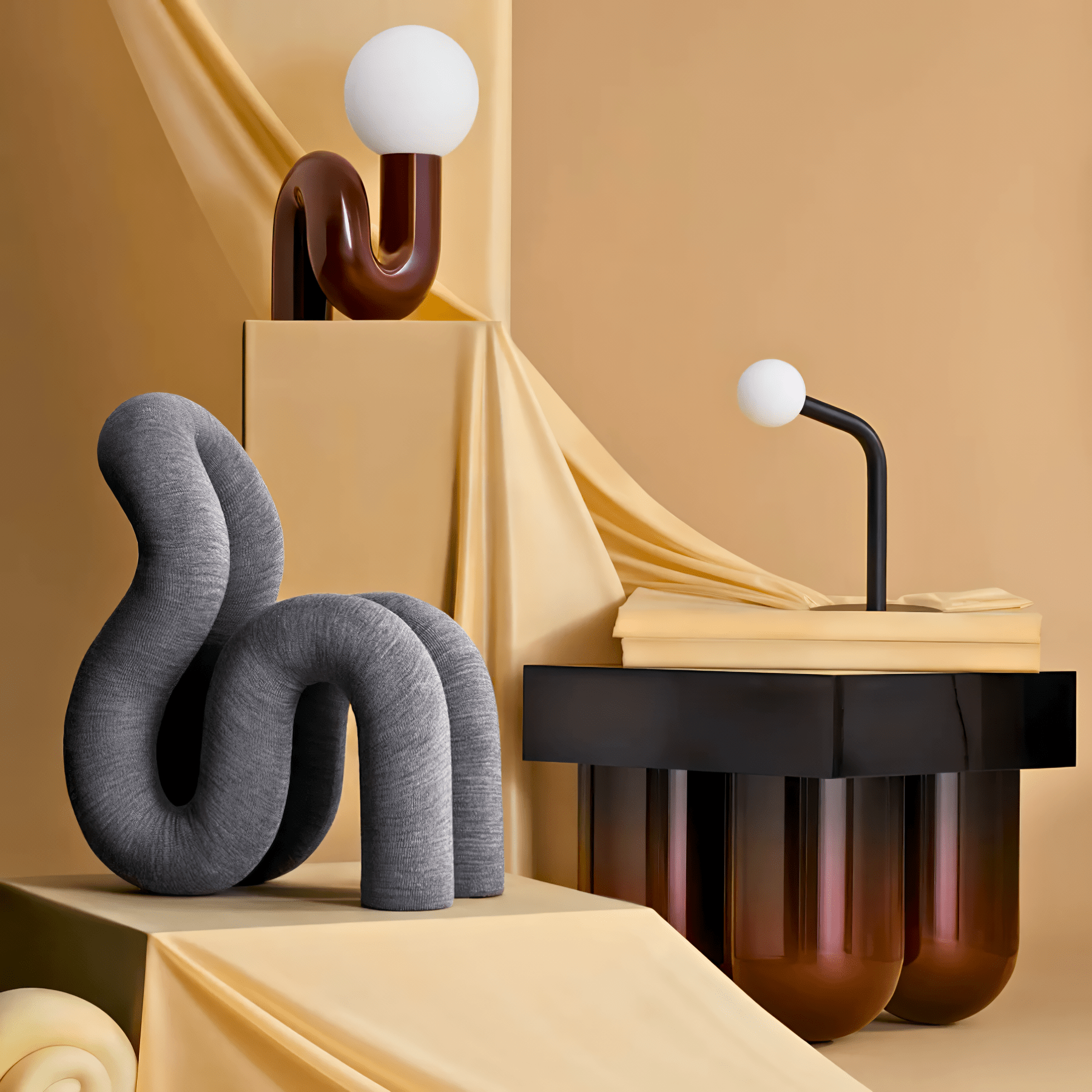 LOOPI Table Lamp - Zeenova